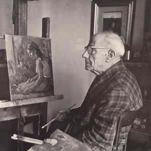 Toro Attilio al cavalletto - Attilio Toro